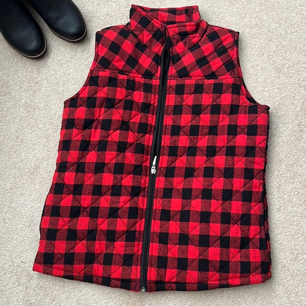 Karen Hart plaid vest